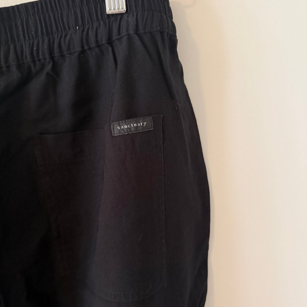Black, cargo joggers - women's size 30in - Picture 2 of 7
